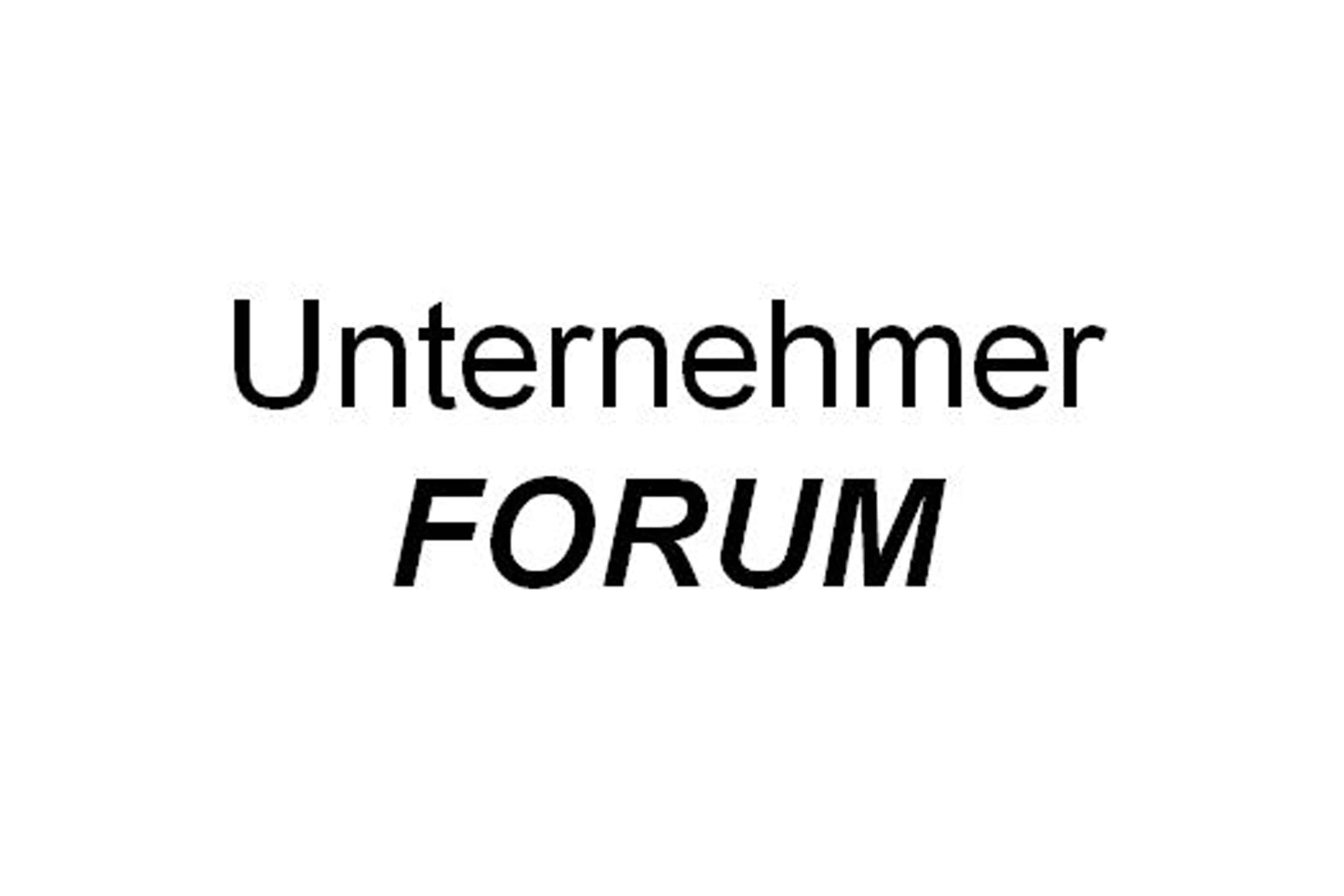 Logo Unternehmer Forum